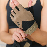 LOW-IMPACT FITNESS GLOVES LUXE BRONZE M/L
