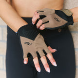 LOW-IMPACT FITNESS GLOVES LUXE BRONZE XS/S