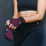 LIGHTWEIGHT TRAINING GLOVES CHERRY COLA XS/S