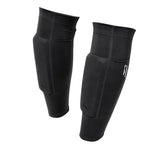 Pair of black PTP Motion Microweighted Calf Sleeves showing their external weight pockets.