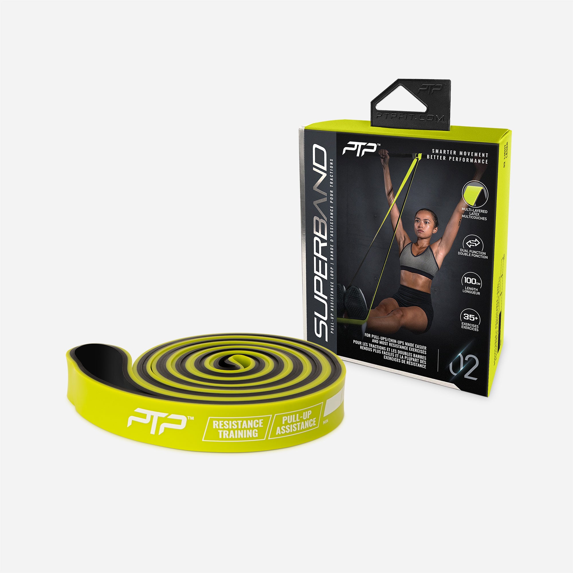 SuperBand Dual Colour Light PTP Fitness