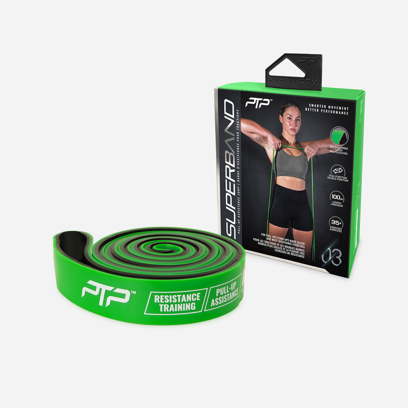PTP MicroBand+ 3 Pack Resistance Bands