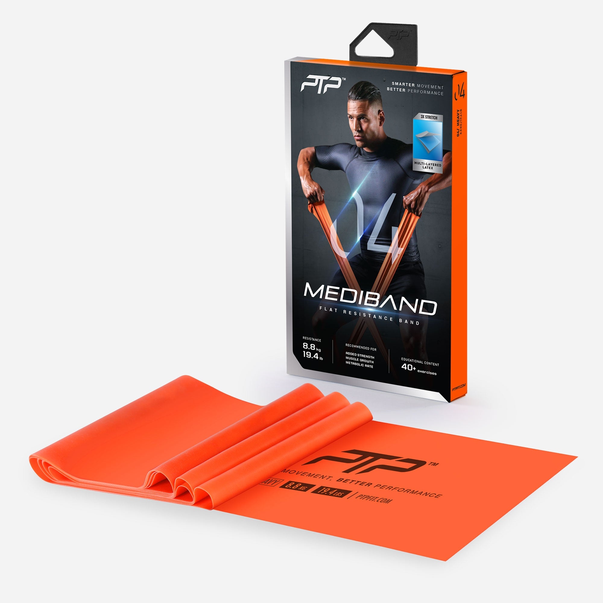 MediBand Heavy Orange PTP Fitness