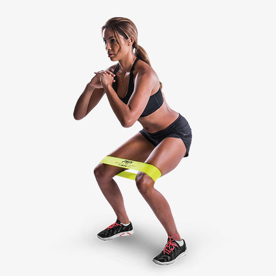 PTP MicroBand Squatted Adductor Stretch Exercise