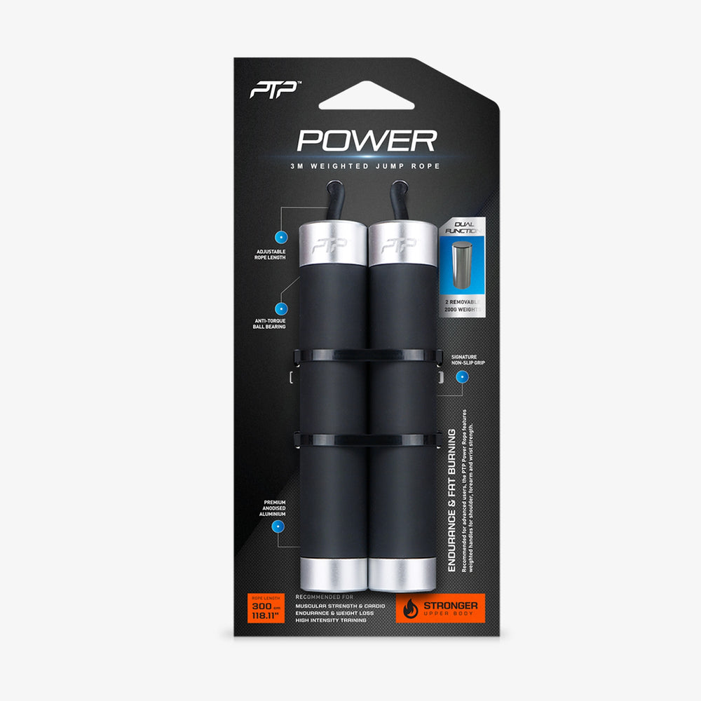 PTP Power Weighted Jump Rope – PTP Fitness