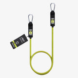 PTP PowerTube Lime Light Resistance Tube with Carabiners